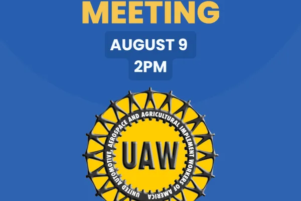 August 2026 Union Meeting