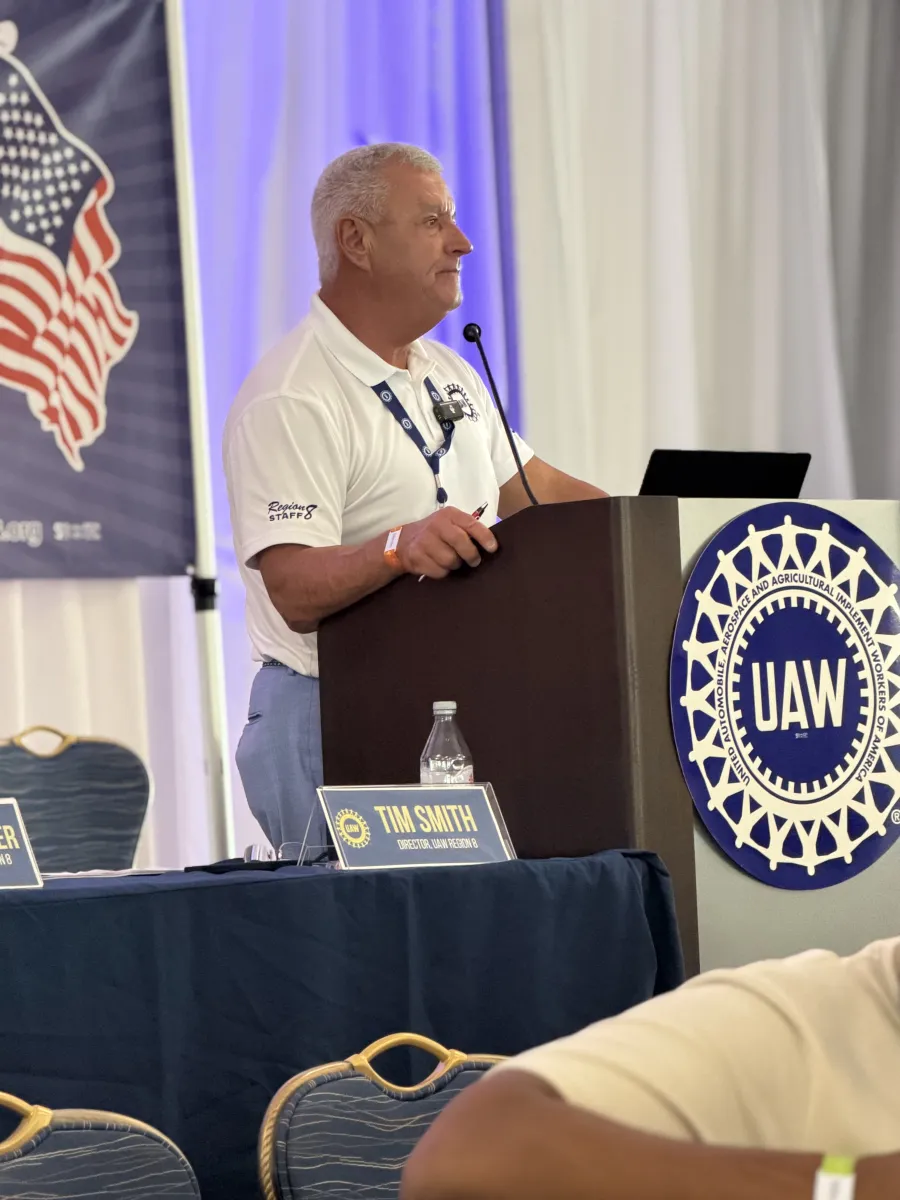 Region 8 Director Tim Smith